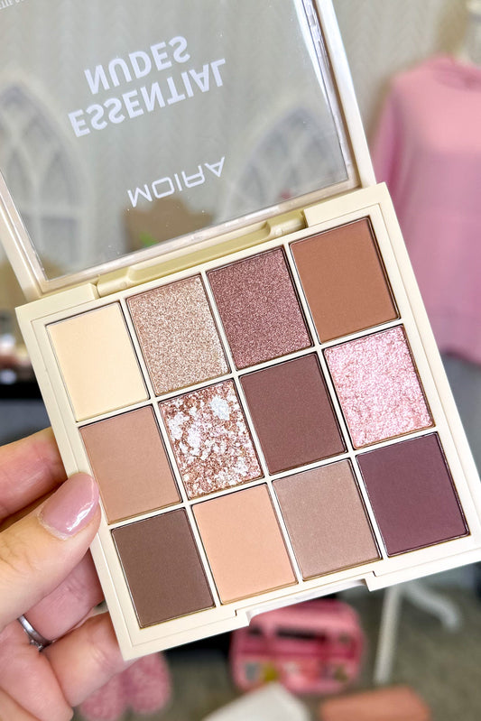Essential Pressed Pigment Eyeshadow Palette, Essential Nude