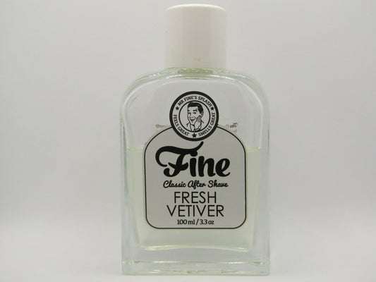 Fresh Vetiver Classic Aftershave Splash - by Fine Accoutrements (Pre-Owned)