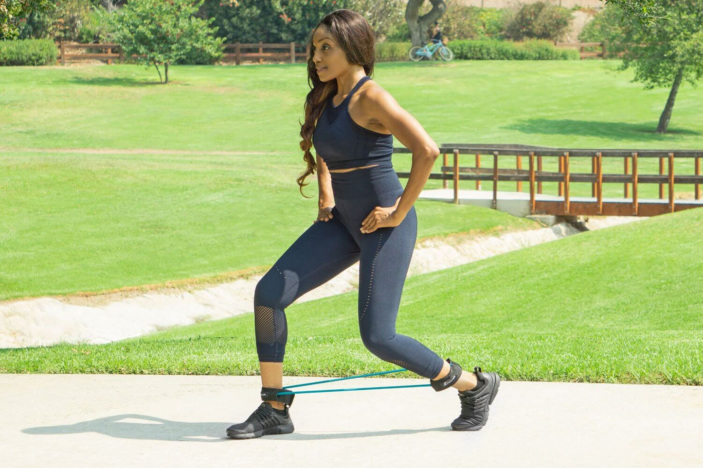 Leg Resistance Band 15 lb to 20 lb by Jupiter Gear