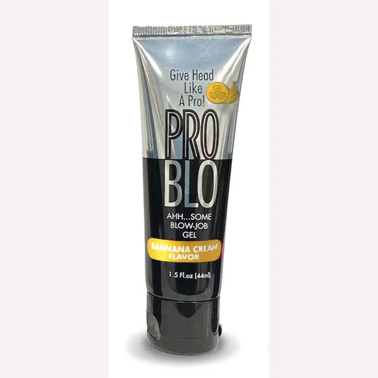 Problo Oral Pleasure Gel Banana Cream 1.5 Fl Oz Intimates Adult Boutique