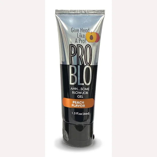 Problo Oral Pleasure Gel Peach 1.5 Fl Oz Intimates Adult Boutique