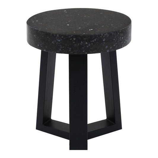 Moes Home Vault Stool in Dark Brown