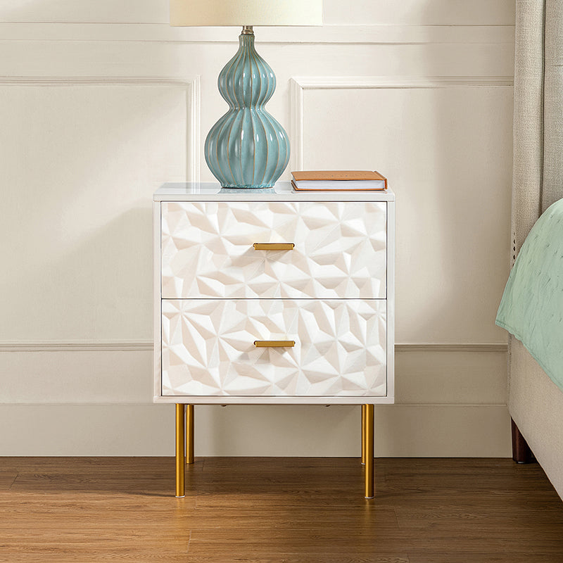 Vladimir 25.2" Tall 2-Drawer Nightstand