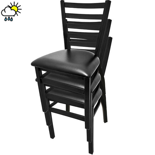 Stackable Outdoor Ladderback Chair