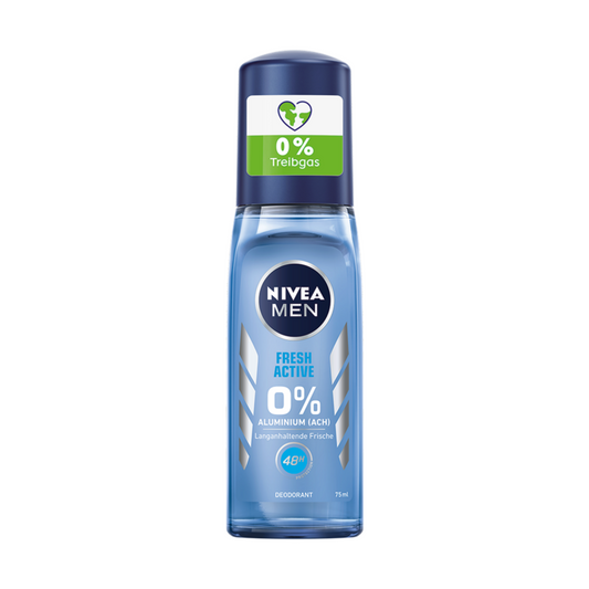 Nivea Men's Spray Fresh Active Non-Aerosol Deodorant (75 ml) #19332