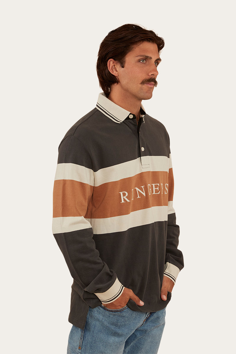 Redding Mens Rugby Jersey - Charcoal