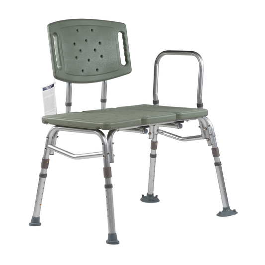 Dynarex Bariatric Tub Transfer Bench - 500 lb Capacity
