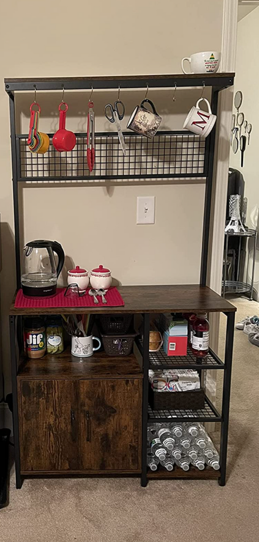 Baker’s Rack, Coffee Station, Microwave Oven Stand