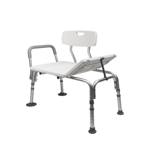 MOBB Healthcare Transfer Bath Bench with Curtain Control