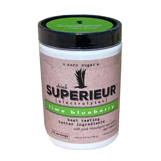 Superieur Electrolytes - Lime Blueberry, Various Sizes