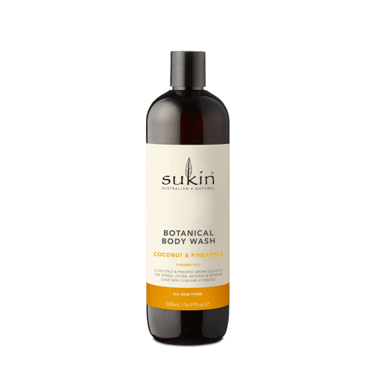Sukin BOTANICAL Body Wash Coconut & Pineapple 500mL