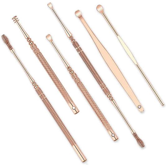 7pc LED Earwax Removal Tools with Storage Case