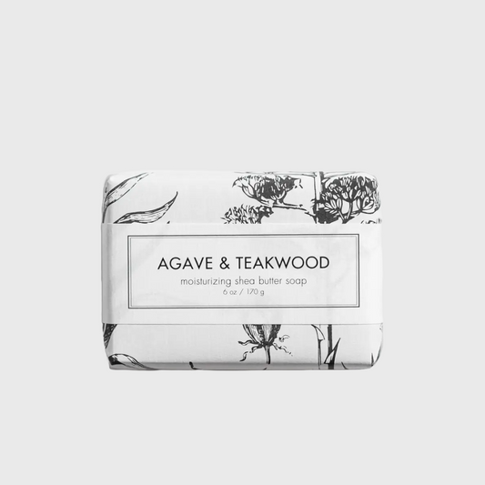 Agave & Teakwood Bath Bar