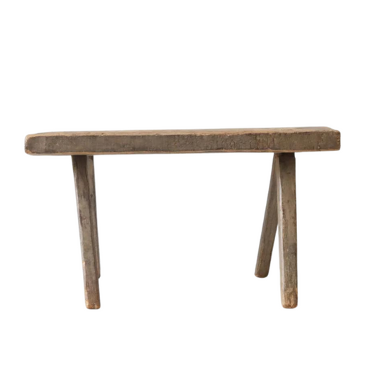 Found Rustic Stool