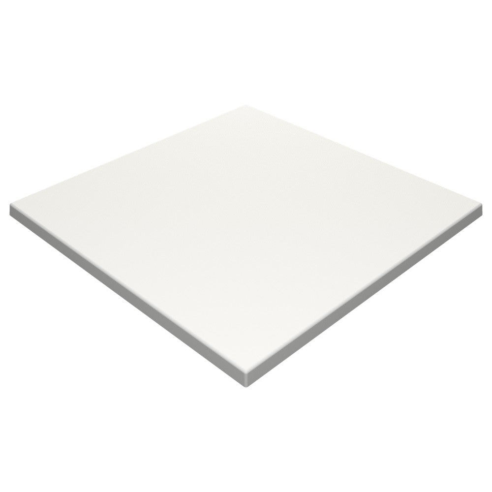 Werzalit White 700mm Square Duratop by SM France