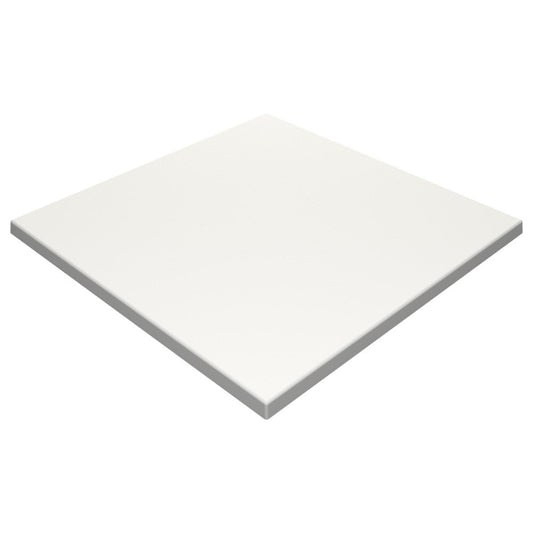 Werzalit White 700mm Square Duratop by SM France