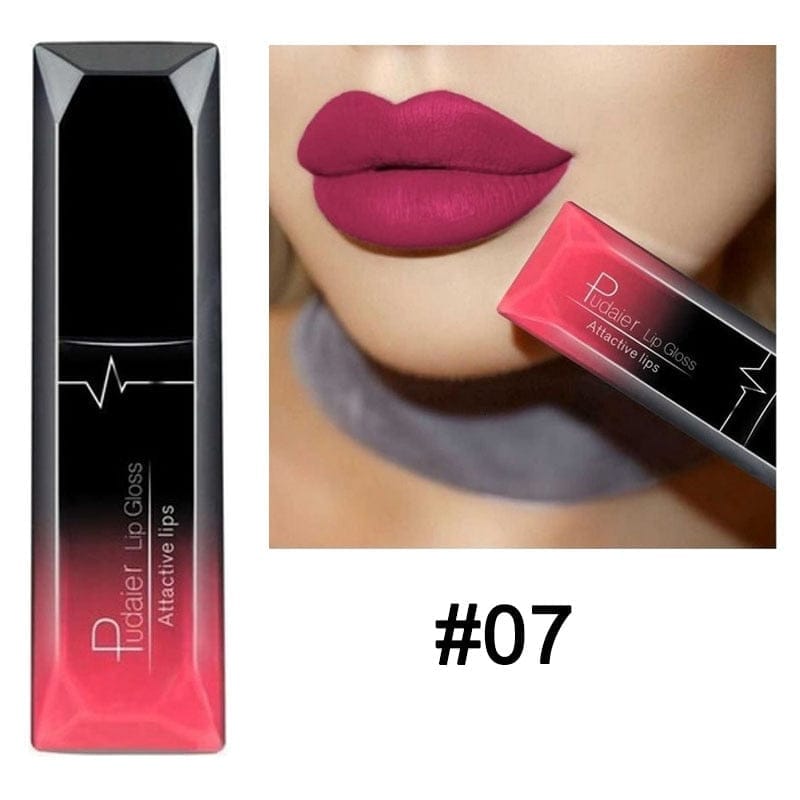 Waterproof Nude Matte Velvet Glossy Lip Gloss Lipstick Lip Balm BENNYS