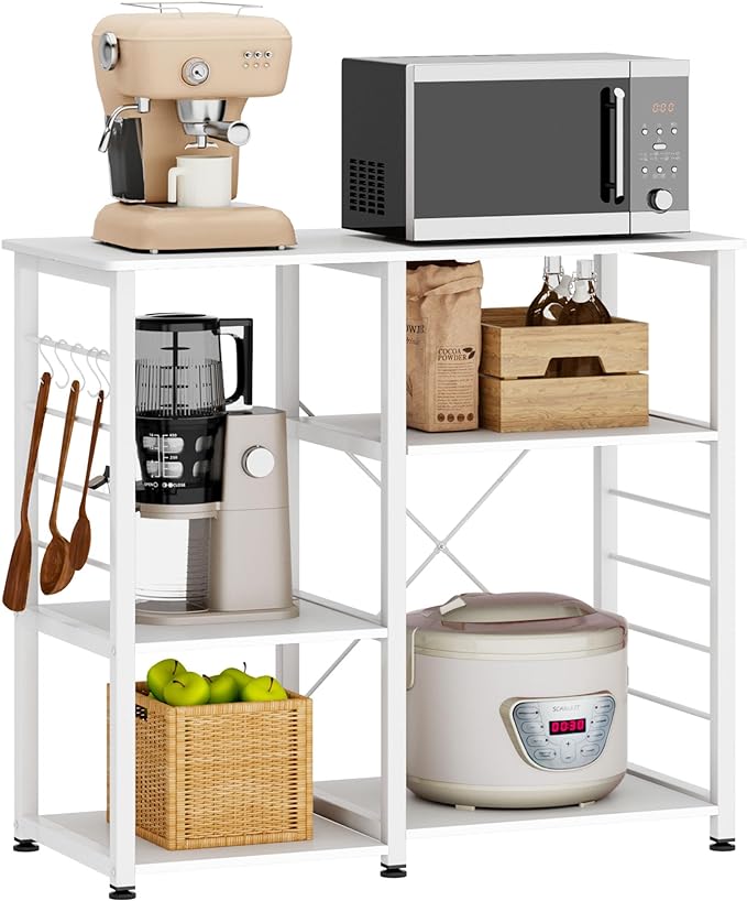 Kitchen Standing Baker's Rack, Utility Microwave Oven Stand, Multi-Layers Kitchen