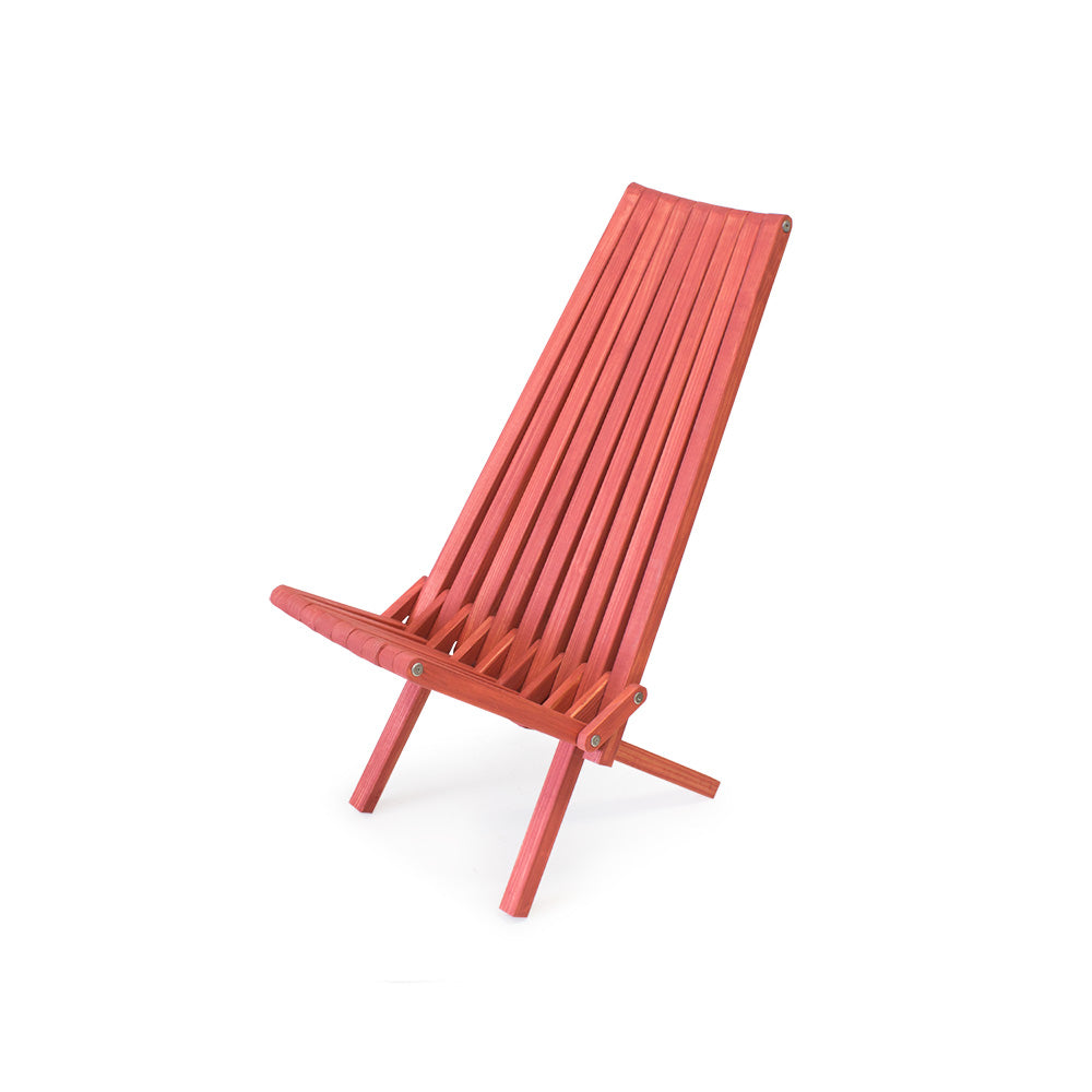 XQuare Wooden Folding Chair X45 Copper Henna