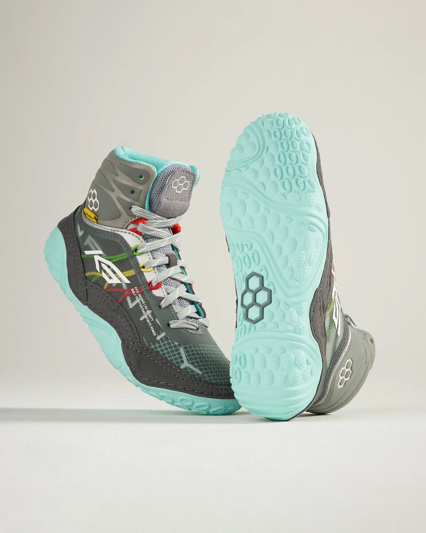 KS Infinity Youth Wrestling Shoes - Future Gray