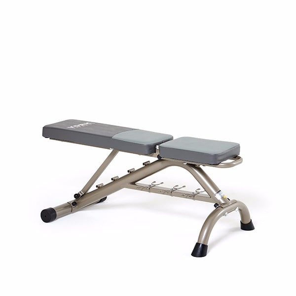 York Barbell Multi-Position Fitness Bench Press w/ Fitbell Storage
