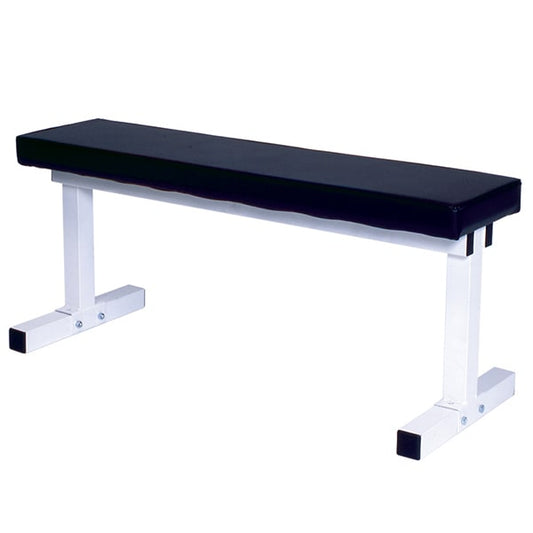 York Barbell Pro Series 101 White Flat Bench
