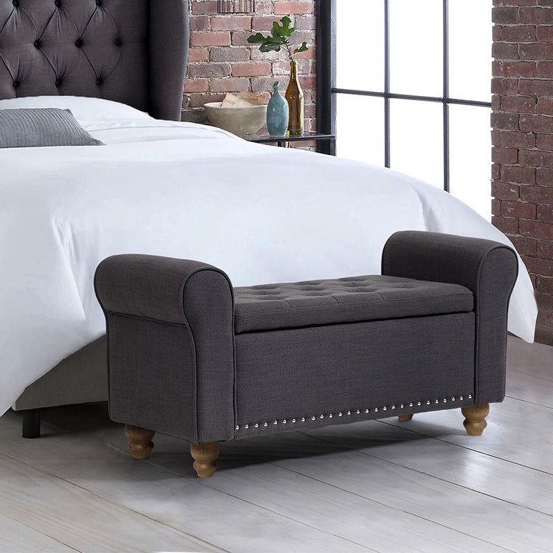 Lea 43.7" Wide Storage Bench