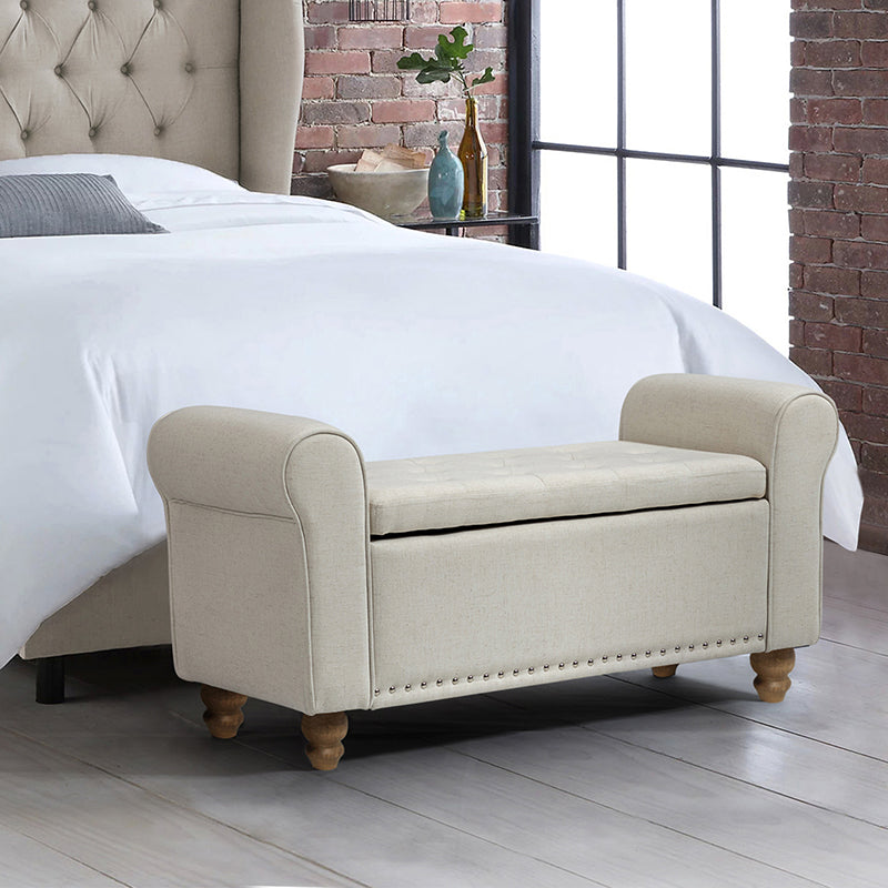 Lea 43.7" Wide Storage Bench