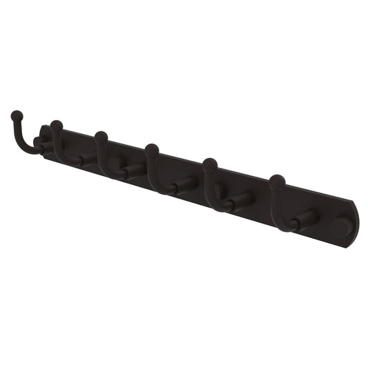 Allied Brass Skyline Collection 6 Position Tie and Belt Rack, 1020-6-ORB