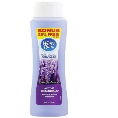 White Rain Lavender Escape Body Wash, Bonus 15oz