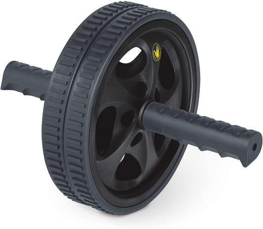 Body Glove Ab Roller for Abs Workout - Ab Roller Wheel Exercise Equipment - Ab Wheel Exercise Equipment - Ab Wheel Roller for Home Gym - Ab Machine for Ab Workout - (Black, Grey)