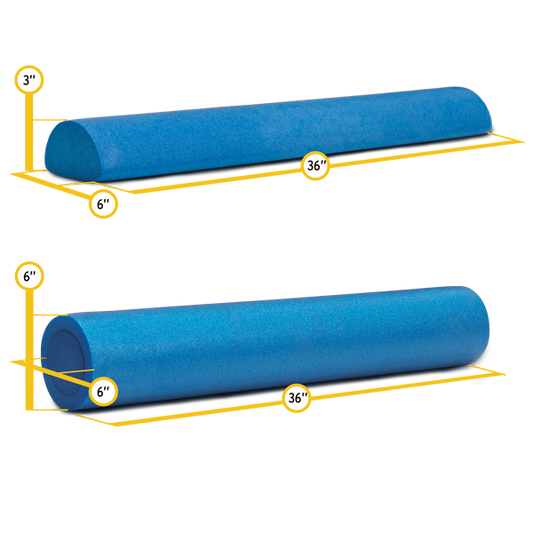 Body Solid 36" Full Round Foam Roller BSTFR36F