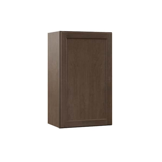 15" x 30" x 12" Wall Mount Kitchen Framed Cabinet, Brindle