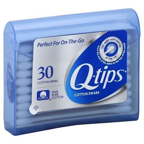 Q-tips Swabs Travel Pack, 30 Count