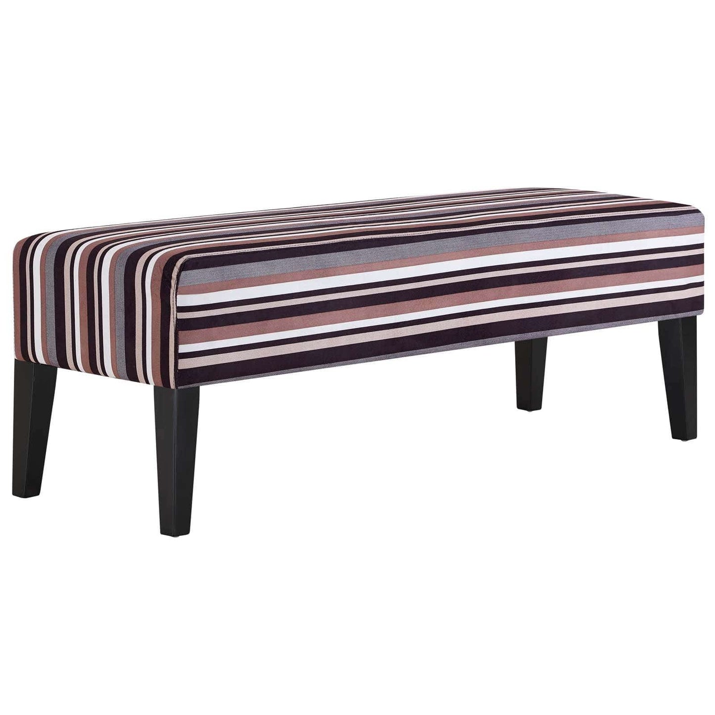 Connect Upholstered Fabric Bench Stripe