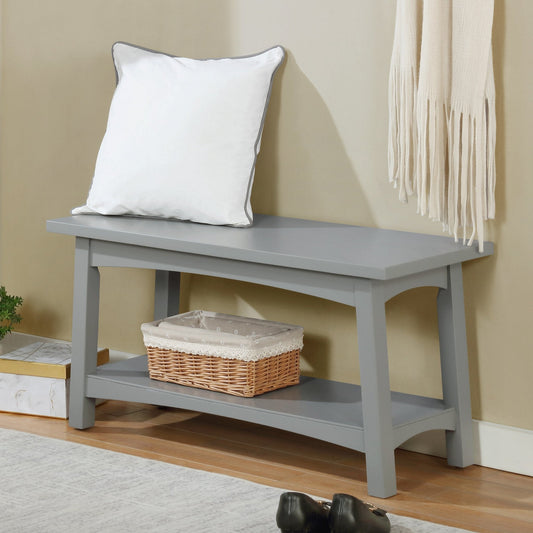 Craftsbury 36"W Wood Entryway Bench - Pier 1