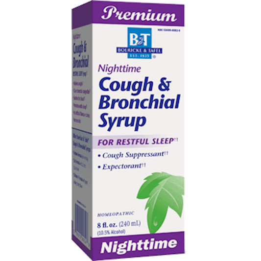 Boericke & Tafel Nighttime Cough & Bronchial Syrup