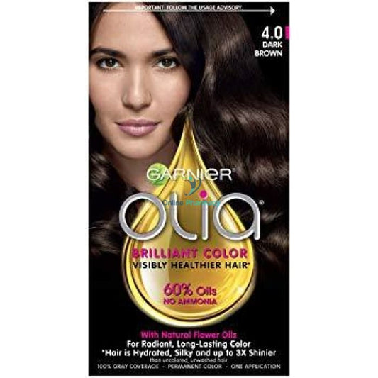 Garnier Olia 4.0 Dark Brown Hair Colour With Essential Oil