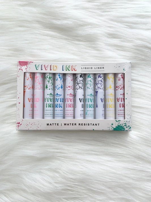 Vivid Ink liquid liner SET (Italia Deluxe)
