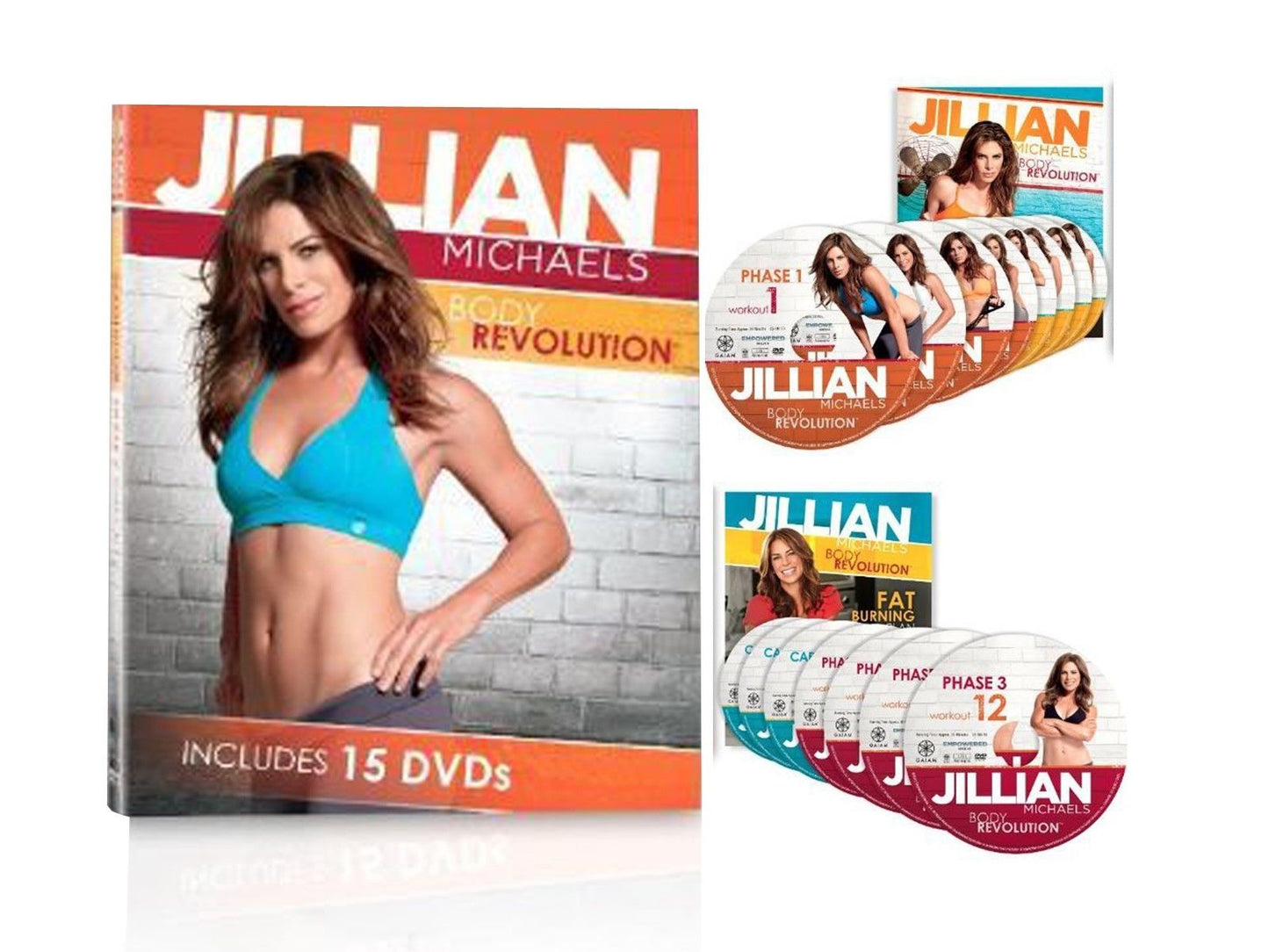 Jillian Michaels Body Revolution 15 DVD Set