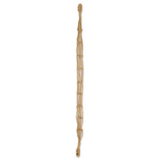 Macrame Storage Rack Cotton Woven Magazine Organizer Netebook Newspapers Book Paper Towel Hanger Boho Wall Hanging-Khaki