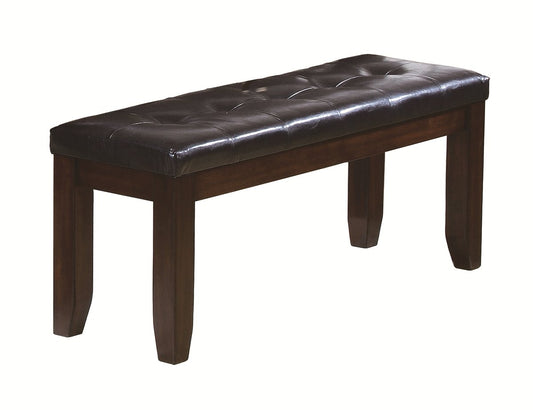 Emery Black Brown Bench