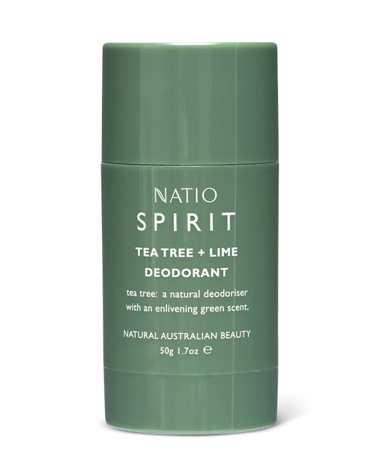 Natio Spirit Tea Tree & Lime Deoderant 50g
