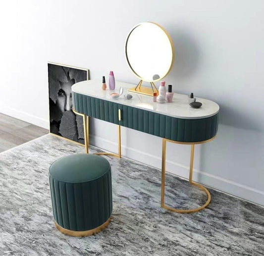 Chair Modern Velvet Vanity Stool