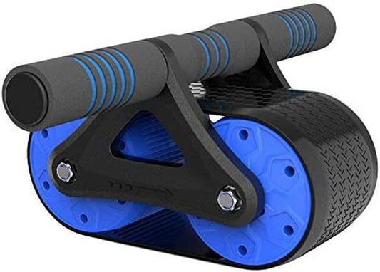 Oileus AB Roller Wheel for Abdominal Exercise, Core Workout Equipment with Automatic Rebound Assistance and Resistance Springs with Ergonomic Handle Sold