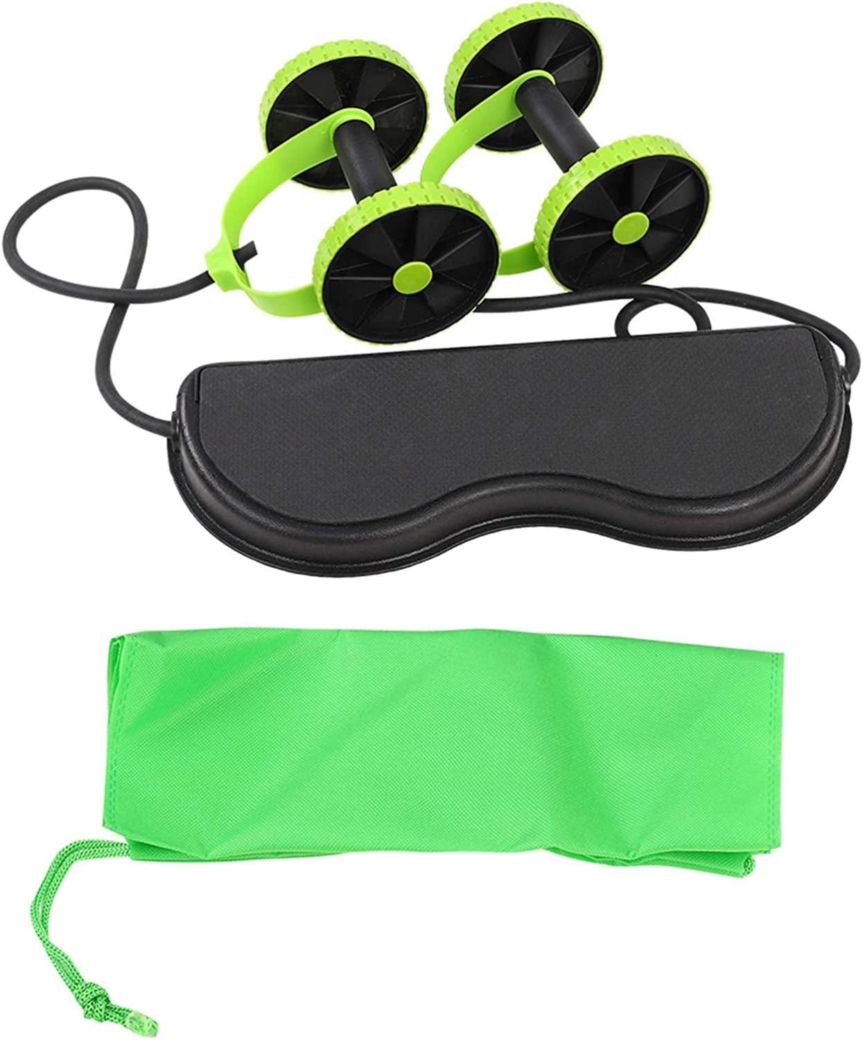 Plplaaoo Ab Roller Wheel, Multifunctional Ab Wheel Exerciser, Abdominal Exerciser with Anti-Slip Grip Handles, Exercise Roller Wheel Kit, Perfect Home Gym Equipment for Men Women Abdominal Roller