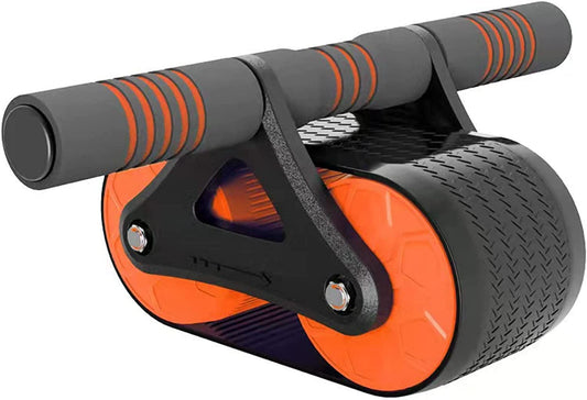 Roller for Abdominal Exercise, Resistance Spring with Automatic Rebound Assist and Ergonomic Handle for Home Gym, Abdominal Exercise Equipment