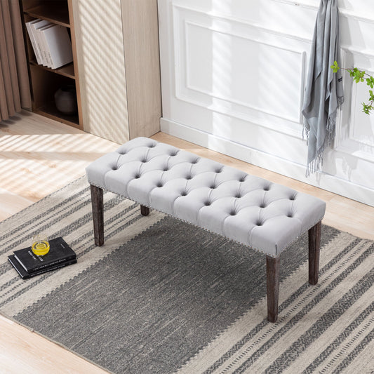 Sculpt-Upholstered-Velvet-Accent-Bench-Benches