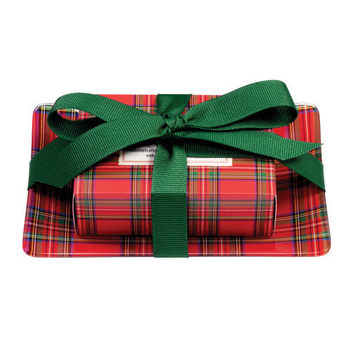 Tartan Gift Soap Set Festive Elegance in Every Lather