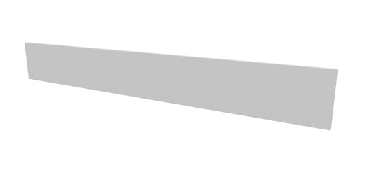 RTA - White Shaker - Toe Kicks | 96"W x 4.75"H x 0.625"D